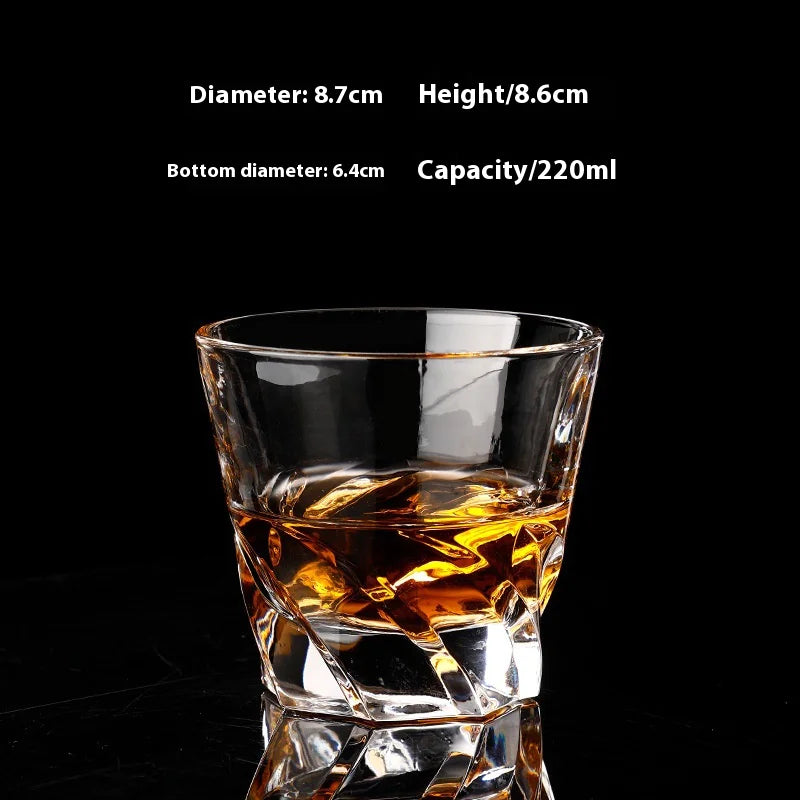 Crystal Whiskey Shot Glass Set