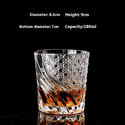 Crystal Whiskey Shot Glass Set