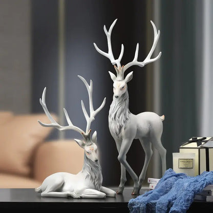 Luxury Resin Deer Statue