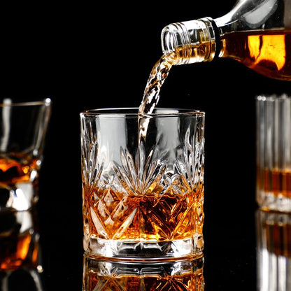 Crystal Whiskey Shot Glass Set