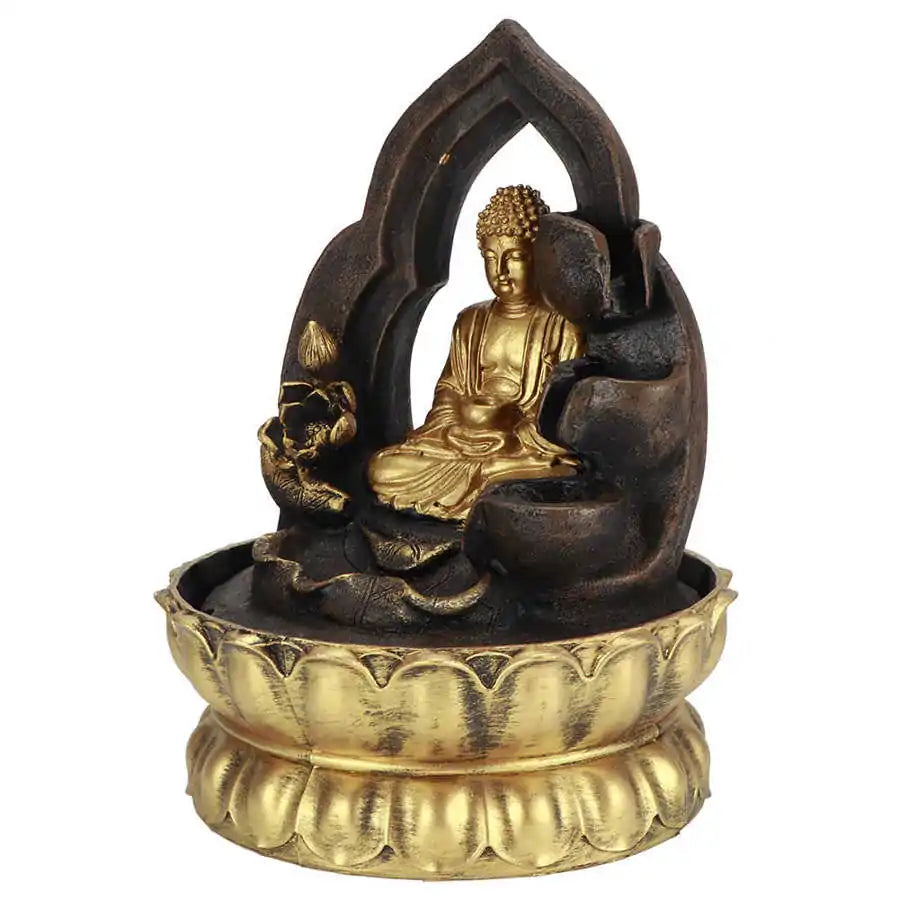 Tabletop Fountain Water Fountain Ornaments Buddha Statue