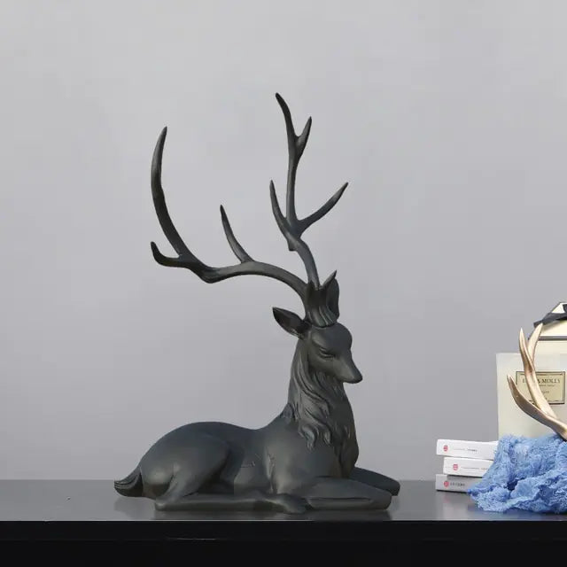 Luxury Resin Deer Statue