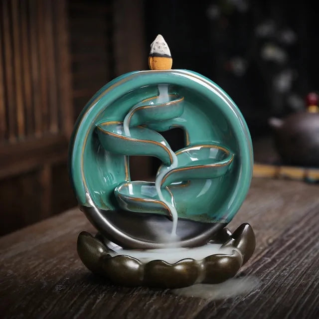 Smoke Waterfall Incense Burner