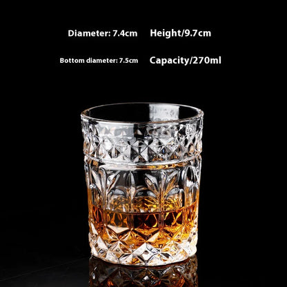 Crystal Whiskey Shot Glass Set