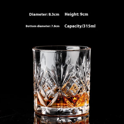 Crystal Whiskey Shot Glass Set