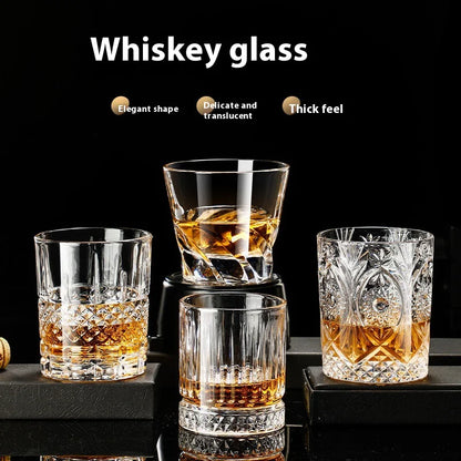 Crystal Whiskey Shot Glass Set