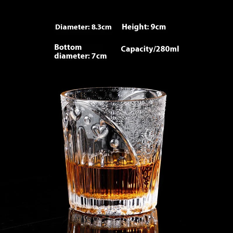 Crystal Whiskey Shot Glass Set