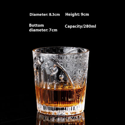 Crystal Whiskey Shot Glass Set