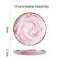 Pink Marbe Dinnerware Dinner Plates