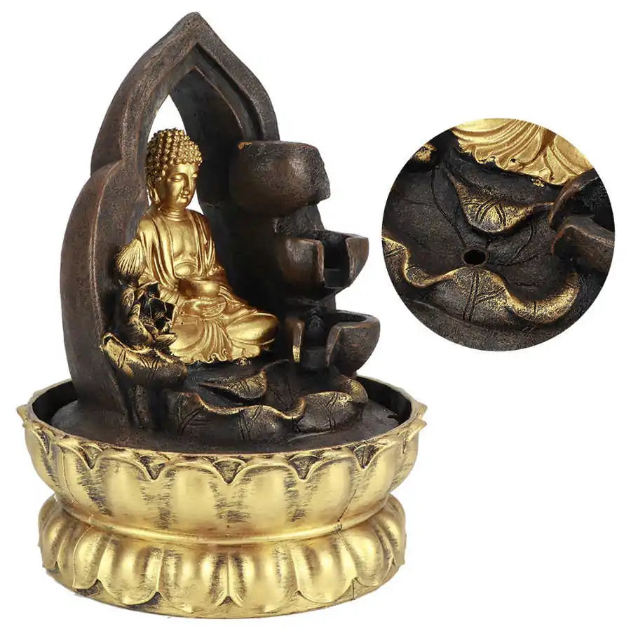 Tabletop Fountain Water Fountain Ornaments Buddha Statue