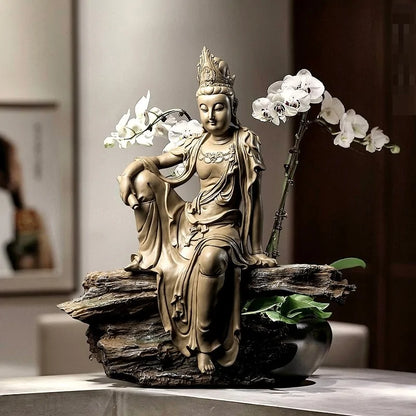 Chinese Zen Free Guanyin Buddha Statue