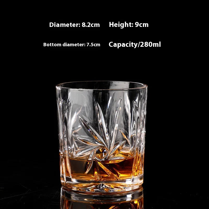 Crystal Whiskey Shot Glass Set