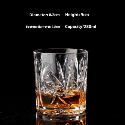 Crystal Whiskey Shot Glass Set