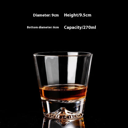 Crystal Whiskey Shot Glass Set