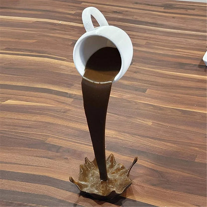 Cup Sculpture  Magic Pouring Splash 25cm