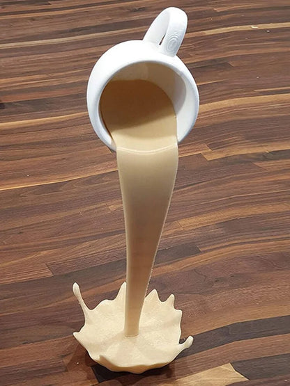 Cup Sculpture  Magic Pouring Splash 25cm