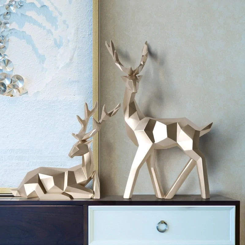 Reindeer Figurines Sculpture