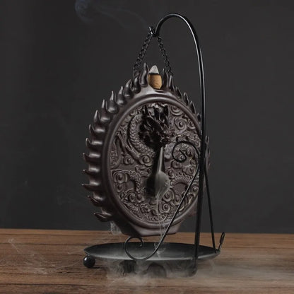 Hanging Dragon Backflow Incense Burner