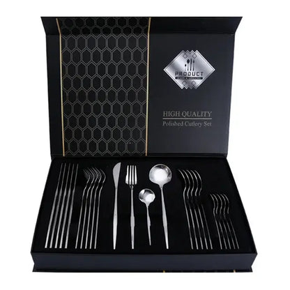 Golden Stainless Steel Cutlery Set